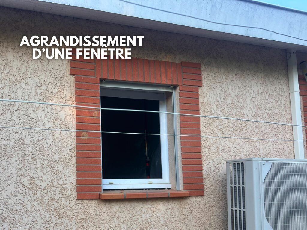 Agrandissement d'une fenêtre.